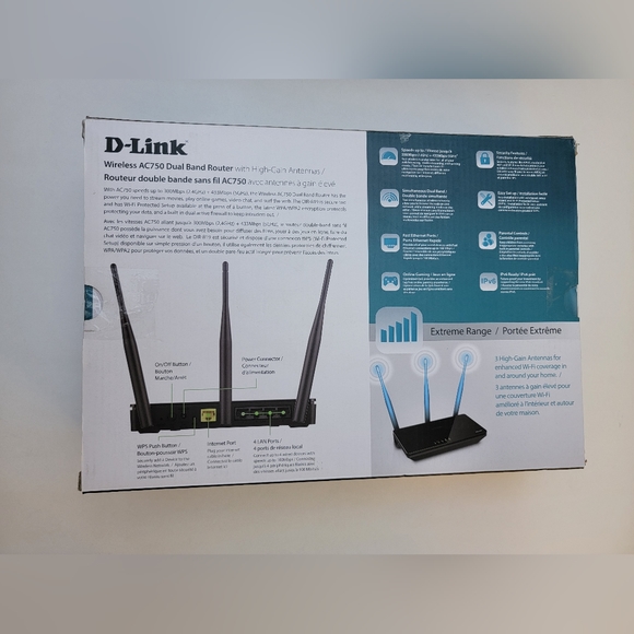 Wireless AC750 Dual Band Router - (DIR-819) - Picture 9 of 9
